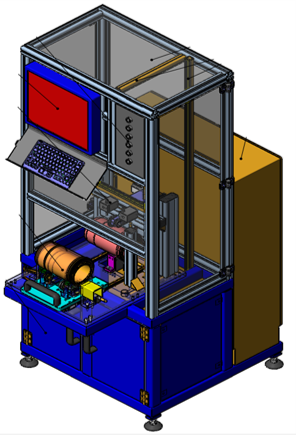 Test chamber CAD design