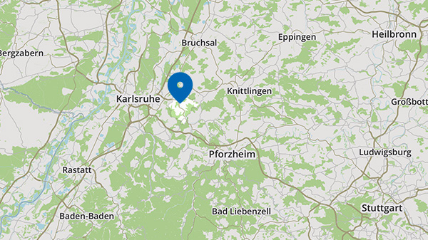 RTE site Pfinztal near Karlsruhe
